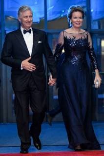 King Philippe - Filip of Belgium and Queen Mathilde of Belgium pictured during the Official Belgian concert in the evening of the second day of a state visit of the Belgian Royals to Canada in Ottawa, Canada, Tuesday 13 March 2018.  POOLxBENOITxDOPPAGNEx xFREDERICxSIERAKOWSKI 05312486