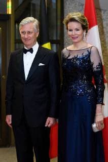 King Philippe - Filip of Belgium and Queen Mathilde of Belgium pictured during the Official Belgian concert in the evening of the second day of a state visit of the Belgian Royals to Canada in Ottawa, Canada, Tuesday 13 March 2018.  POOLxBENOITxDOPPAGNEx xFREDERICxSIERAKOWSKI 05312493