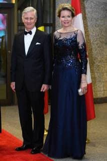 King Philippe - Filip of Belgium and Queen Mathilde of Belgium pictured during the Official Belgian concert in the evening of the second day of a state visit of the Belgian Royals to Canada in Ottawa, Canada, Tuesday 13 March 2018.  POOLxBENOITxDOPPAGNEx xFREDERICxSIERAKOWSKI 05312494