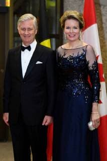 King Philippe - Filip of Belgium and Queen Mathilde of Belgium pictured during the Official Belgian concert in the evening of the second day of a state visit of the Belgian Royals to Canada in Ottawa, Canada, Tuesday 13 March 2018.  POOLxBENOITxDOPPAGNEx xFREDERICxSIERAKOWSKI 05312491