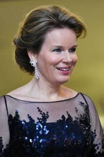Queen Mathilde of Belgium pictured during the Official Belgian concert in the evening of the second day of a state visit of the Belgian Royals to Canada in Ottawa, Canada, Tuesday 13 March 2018.  POOLxBENOITxDOPPAGNEx xFREDERICxSIERAKOWSKI 05312508