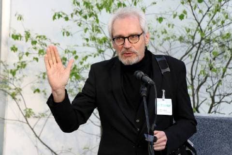 14 03 2018 Frankfurt Palmengarten Cities venture Wilderness is awarded as a project of the UN Decade of Biological Diversity. City of Frankfurt receives award for the project Diversity of trees Picture shows representatives of the city of Hannover Dr Heino Kamieth