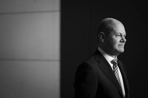 Federal Finance Minister Olaf Scholz SPD recorded during a TV interview in Berlin 14 03 2018 Berlin Germany Copyright: xFlorianxGaertner photothek.netx