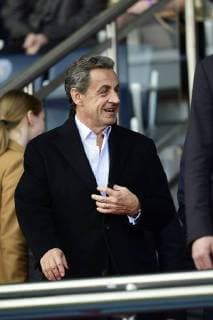 Nicolas Sarkozy CELEBRITES : PSG vs Angers - Conforama Ligue1 - 14 03 2018 JBAutissier Panoramic 