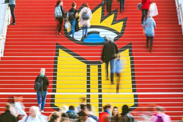 Leipzig Book Fair 2018 Visitors to the Leipzig Book Fair on 15 03 2018