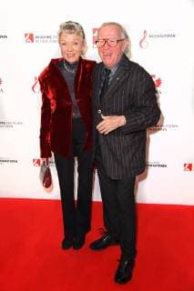 Klaus Doldinger with wife Inge Beck German music author prize 2018 at the Hotel Ritz Carlton in Berlin on 15 03 2018