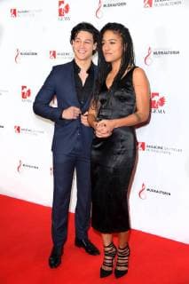 Emilio Sakraya Moutaoukkil Lary Poppins Deutscher Musikautorenpreis 2018 at the Hotel Ritz Carlton in Berlin on 15 03 2018
