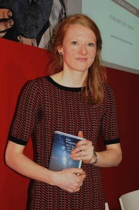 Anja Kampmann at the Leipzig Book Fair Messe Leipzig Germany from 15 to 18 03 2018
