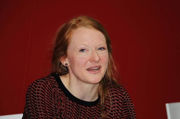 Anja Kampmann at the Leipzig Book Fair Messe Leipzig Germany from 15 to 18 03 2018