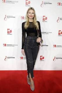 Carolin Niemczyk Glass Bead Game at the 10th German Music Author Award 2018 at the Hotel Ritz Carlton Berlin 15 03 2018 Foto:xS.xGabschx xFuturexImage