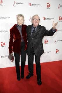 Klaus Doldinger with his wife Inge Beck at the 10th German Music Author Award 2018 at the Hotel Ritz Carlton Berlin 15 03 2018 Foto:xS.xGabschx xFuturexImage