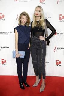 Ella Endlich and Carolin Niemczyk at the 10th presentation of the Deutscher Musikautorenpreis 2018 at the Hotel Ritz Carlton Berlin 15 03 2018 Foto:xS.xGabschx xFuturexImage
