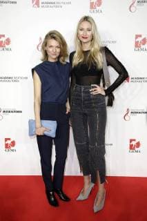 Ella Endlich and Carolin Niemczyk at the 10th presentation of the Deutscher Musikautorenpreis 2018 at the Hotel Ritz Carlton Berlin 15 03 2018 Foto:xS.xGabschx xFuturexImage