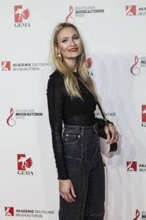 Carolin Niemczyk singer Glasperlenspiel at the Musikautorenpreis on 16 03 2018 in Berlin
