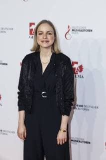 Actress and singer Julia Engelmann at the Musikautorenpreis on 16 03 2018 in Berlin