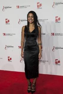 Singer producer and model Larissa Sirah Herden at the Musikautorenpreis on 16 03 2018 in Berlin