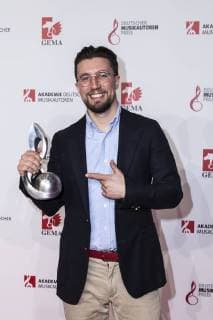 Rapper and award winner Friedrich Kautz aka Prince PI at the 10th award of the Music Author Award on 16 03 2018 in Berlin
