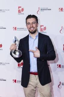 Rapper and award winner Friedrich Kautz aka Prince PI at the 10th award of the Music Author Award on 16 03 2018 in Berlin