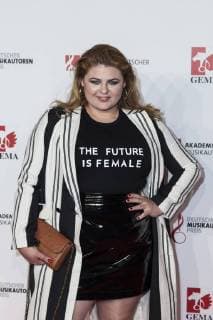 Alina Wichmann German singers aka Alina at the Musikautorenpreis on 16 03 2018 in Berlin