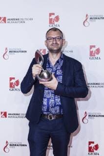 Award winner Michael Pelzel composer at the 10th award of the music author award on 16 03 2018 in Berlin