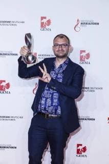 Award winner Michael Pelzel composer at the 10th award of the music author award on 16 03 2018 in Berlin