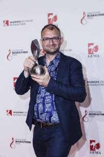 Award winner Michael Pelzel composer at the 10th award of the music author award on 16 03 2018 in Berlin