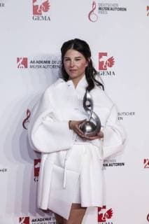 Award winner singer Balbina Jagielska at the 10th award of the music author prize on 16 03 2018 in Berlin