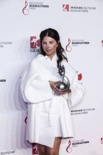 Award winner singer Balbina Jagielska at the 10th award of the music author prize on 16 03 2018 in Berlin