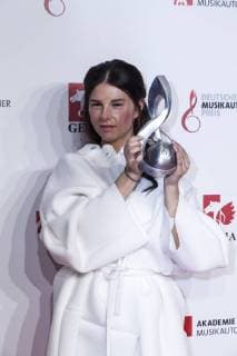 Award winner singer Balbina Jagielska at the 10th award of the music author prize on 16 03 2018 in Berlin