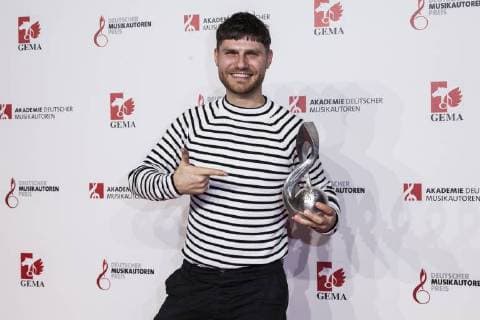 Producer and award-winner Nicolas Rebscher at the 10th award of the Music Author Award on 16 03 2018 in Berlin
