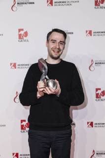 Award winner DJ Martin Stimming at the 10th award of the music author prize on 16 03 2018 in Berlin
