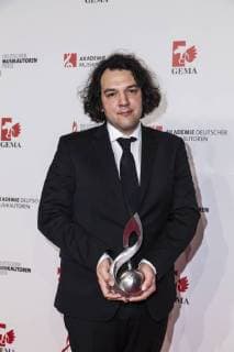 Composer and prizewinner Enis Rotthoff at the 10th award of the music author prize on 16 03 2018 in Berlin