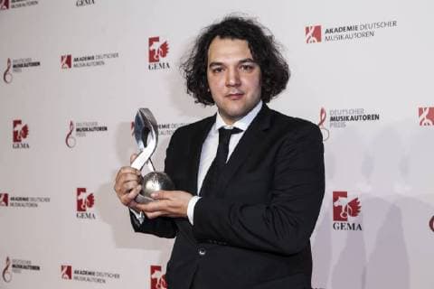 Composer and prizewinner Enis Rotthoff at the 10th award of the music author prize on 16 03 2018 in Berlin