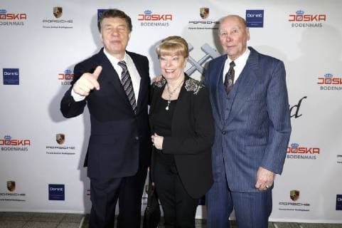 Otto Rehhagel Beate Rehhagel and Horst Eckel at the 13th presentation of the Steiger Awards in the Alte Kaue of the Hansemann Dortmund colliery 17 03 2018 Foto:xC.xHardtx xFuturexImage