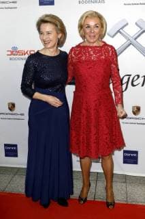 Ursula von der Leyen and Liz Mohn at the 13th presentation of the Steiger Awards in the Alte Kaue of the Hansemann Dortmund colliery 17 03 2018 Foto:xC.xHardtx xFuturexImage