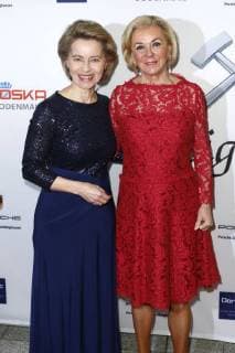 Ursula von der Leyen and Liz Mohn at the 13th presentation of the Steiger Awards in the Alte Kaue of the Hansemann Dortmund colliery 17 03 2018 Foto:xC.xHardtx xFuturexImage