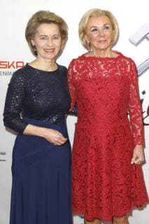 Ursula von der Leyen and Liz Mohn at the 13th presentation of the Steiger Awards in the Alte Kaue of the Hansemann Dortmund colliery 17 03 2018 Foto:xC.xHardtx xFuturexImage