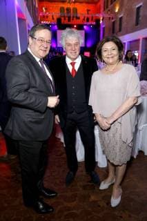 Armin Laschet Rolf Zuckowski and Susanne Laschet at the 13th presentation of the Steiger Awards in the Alte Kaue of the Hansemann Dortmund colliery 17 03 2018 Foto:xC.xHardtx xFuturexImage