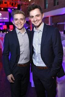 Thomas Danninger and Markus Danninger Two-channel sound at the 13th Steiger Awards ceremony in the Alte Kaue of the Hansemann Dortmund colliery 17 03 2018 Foto:xC.xHardtx xFuturexImage