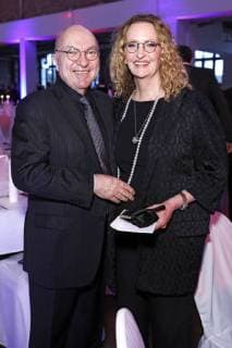 Anne Geddes with husband Kel Geddes at the 13 awards ceremony of the Steiger Awards in the Alte Kaue of the Hansemann Dortmund colliery 17 03 2018 Foto:xC.xHardtx xFuturexImage