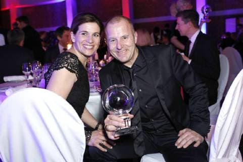 Heino Ferch with his wife Marie Jeanette Ferch at the 13th presentation of the Steiger Awards in the Alte Kaue of the Hansemann Dortmund colliery 17 03 2018 Foto:xC.xHardtx xFuturexImage