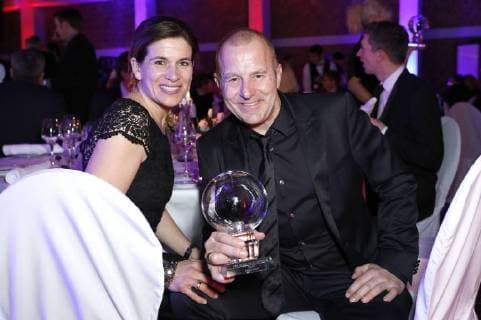 Heino Ferch with his wife Marie Jeanette Ferch at the 13th presentation of the Steiger Awards in the Alte Kaue of the Hansemann Dortmund colliery 17 03 2018 Foto:xC.xHardtx xFuturexImage