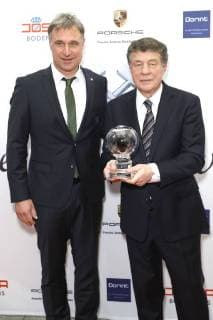 Marco Bode and Otto Rehhagel at the 13th Steiger Awards ceremony in the Alte Kaue of the Hansemann Dortmund colliery 17 03 2018 Foto:xC.xHardtx xFuturexImage