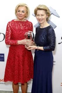 Liz Mohn and Ursula von der Leyen at the 13th presentation of the Steiger Awards in the Alte Kaue of the Hansemann Dortmund colliery 17 03 2018 Foto:xC.xHardtx xFuturexImage