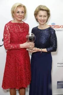 Liz Mohn and Ursula von der Leyen at the 13th presentation of the Steiger Awards in the Alte Kaue of the Hansemann Dortmund colliery 17 03 2018 Foto:xC.xHardtx xFuturexImage