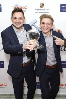 Thomas Danninger and Markus Danninger Two-channel sound at the 13th Steiger Awards ceremony in the Alte Kaue of the Hansemann Dortmund colliery 17 03 2018 Foto:xC.xHardtx xFuturexImage