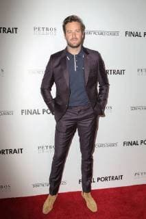 Armie Hammer at the Final Portrait Film Premiere on 19 03 2018 in Los Angeles Final Portrait Film Premiere in Los Angeles 2018