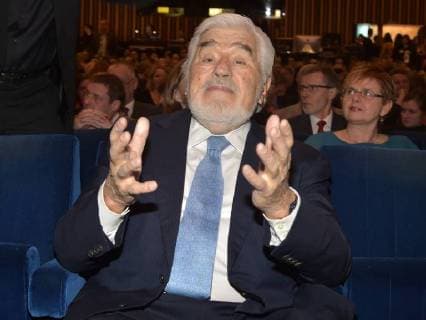 Mario Adorf at the 16 Deutscher Hoerfilmpreis at Kino International in Berlin on 20 03 2018