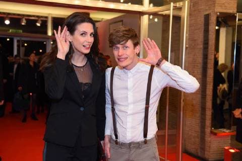 Katrin Wrobel Lars Urban Deutscher Hoerfilmpreis 2018 at Kino International in Berlin on 20 03 2018