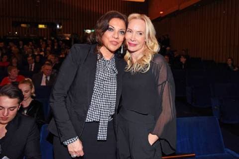 Alice Brauner Feo Aladag Deutscher Hoerfilmpreis 2018 at Kino International in Berlin on 20 03 2018